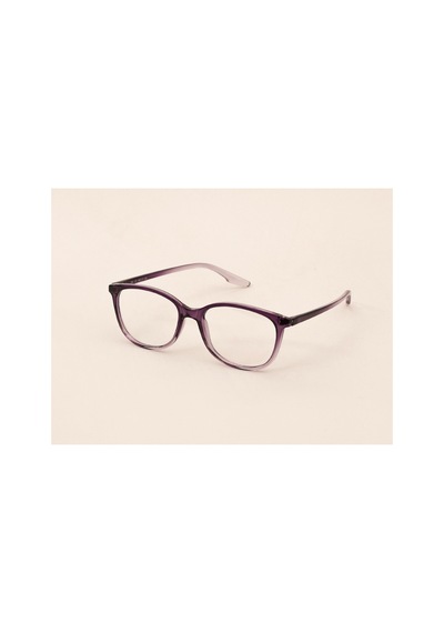 Harmond Optik Uyumlu Vintage Retro Gözlük Mor