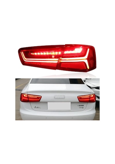 Autogp Audi A6 Stop Lambası Ledli Kırmızı Facelift Görünüm 2011 / 2015