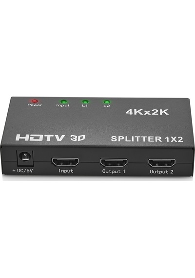 Enkado Ekd-hs12 Hdmı Çoklayıcı 1giriş 2çıkış 1pc-2monitör 1923 Renkli