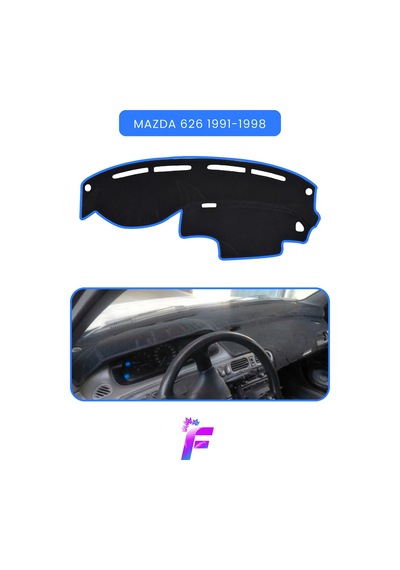 Mazda 626 1991-1998 Uyumlu Torpido Örtüsü Araca Özel Üretim Kolay Montaj Torpido Kılıf Td41