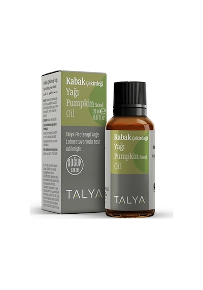 Talya Soğuk Sıkım %100 Saf ve Doğal Kabak Çekirdeği Yağı 20 ML