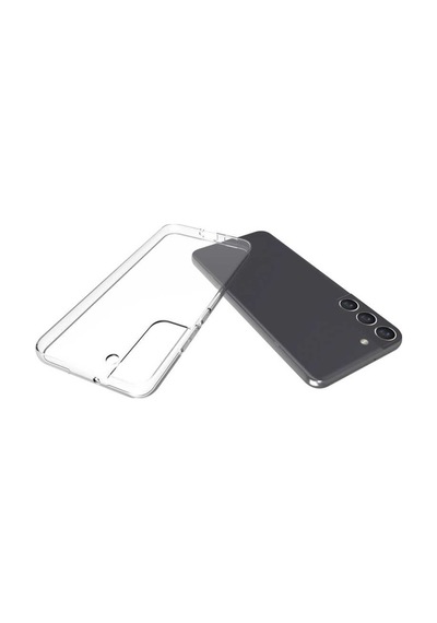 Samsung Galaxy Uyumlu S22 Plus Kılıf Şeffaf Silikon Hibrit Case Kapak Renksiz