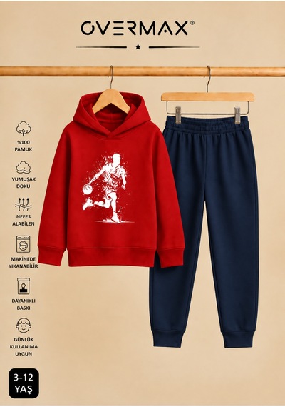 Overmax Top Süren Adam Baskılı Kapüşonlu Sweatshirt Eşofman Takımı- 3-12 Yaş Kırmızı Üst-lacivert Alt - 924897013 Kırmızı Üst-lacivert Alt Overmax Top Süren Adam Baskılı Kapüşonlu Sweatshirt Eşofman Takımı- 3-12 Yaş Kırmızı Üst-lacivert Alt - 924897013 Kırmızı Üst-lacivert Alt