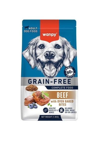 Tahılsız Kuzulu Yavru Köpek Maması 1, 5 Kg Wanpy