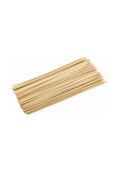 Ahşap Çöp Şiş Çubuğu 3 Mmx300 Mm - 100 Adet N113986 Çok Renkli