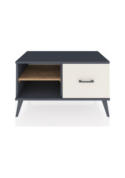 Hyperion Şifonyer Tek Raflı Tek Çekmeceli 88x44x48 Antrasit-çam/aytaşı Çam/aytaşı Hyperion Şifonyer Tek Raflı Tek Çekmeceli 88x44x48 Antrasit-çam/aytaşı Çam/aytaşı