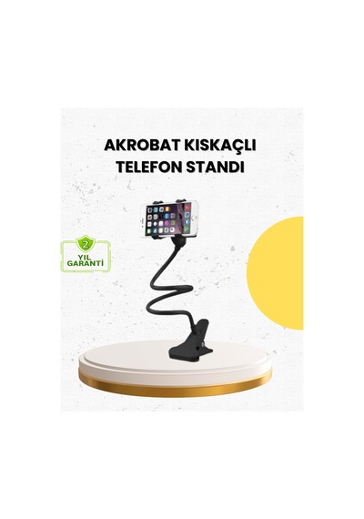 Masa Ve Araç İçi Kullanıma Uygun Akrobat Telefon Tutucu - Lisinya Çok Renkli