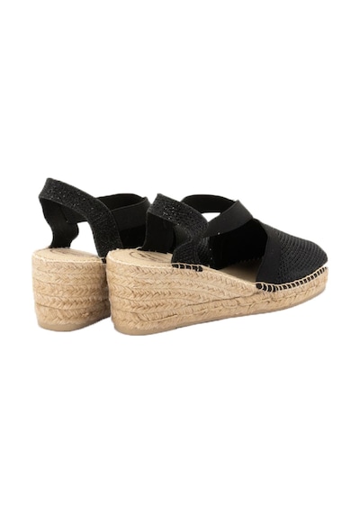 Toni Pons Tonı Pons Trıton Triton Espadril Sandalet Siyah Black