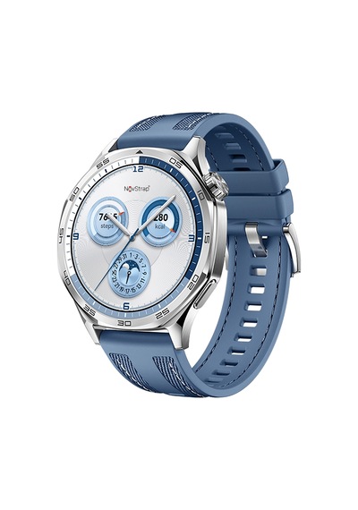 Novstrap Huawei Watch Gt5 46mm Gt5 Pro Gt4 46mm Gt3 46mm Gt3 Pro Se Gt2 İle Uyumlu Kordon 22mm Hybrid Dikişli Kumaş Silikon Kayış