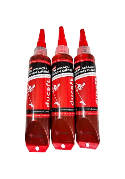 Ducaft Isıya Dayanıklı Mavi Gres Yağı Tüp 150 Ml 3 Adet