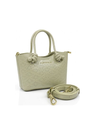 Just Polo Elite İthal Kadın Yeşil Mini El Ve Omuz Çantası Gold Detaylı Ebatlar Eni 21 Cm Boyu 14 Cm
