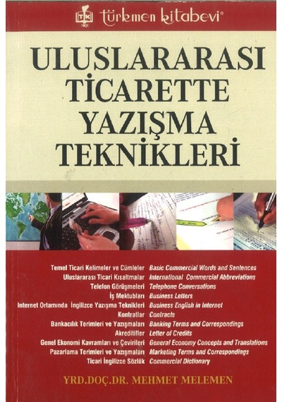 Uluslararası Ticarette Yazışma Teknikleri Mehmet Melemen