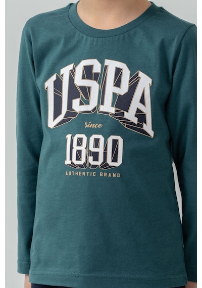 U.S. Polo Assn. Erkek Çocuk Pijama Takımı Baskılı Yeşil Uzun Kol Pijama Takımı Us2636-c-v2 Us2636-c-v2 U.S. Polo Assn. Erkek Çocuk Pijama Takımı Baskılı Yeşil Uzun Kol Pijama Takımı Us2636-c-v2 Us2636-c-v2