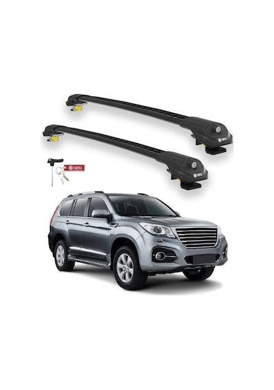 Turtle Great Wall Haval H9 2015-2025 Ara Atkı Air1 Siyah