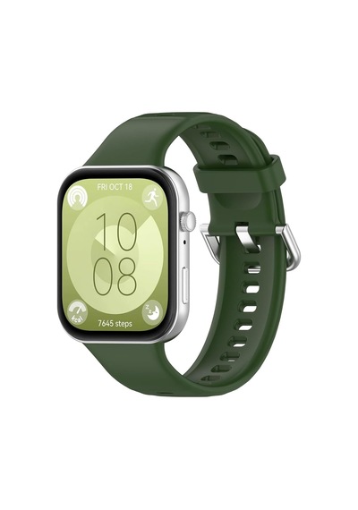 Huawei Watch Fit 5 İçin Kordon, Silicone Sport Band Koyu Yeşil Watch Fit 5 İle Uyumlu Kordon - Koyu Yeşil Çok Renkli Huawei Watch Fit 5 İçin Kordon, Silicone Sport Band Koyu Yeşil Watch Fit 5 İle Uyumlu Kordon - Koyu Yeşil Çok Renkli