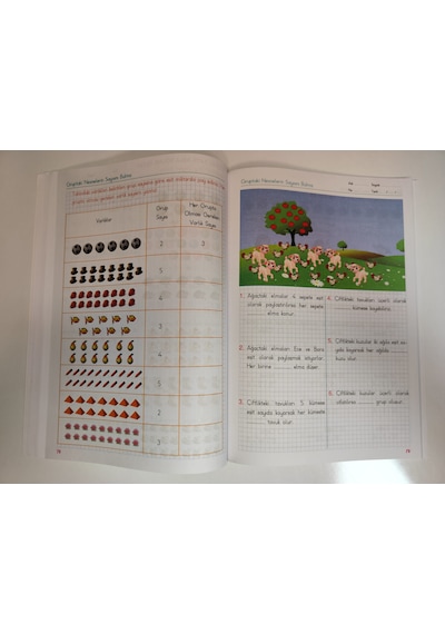 İlkokul 2. Sınıf Matematik Problem Çözme Kitabı Ve Pensan 12 Renk Boya & Kırtasiye Seti + Tangram