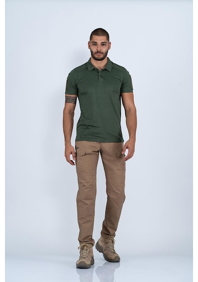 Combat Tactical T-shırt Tactıcal K.kol Pike - 802-959-haki Haki
