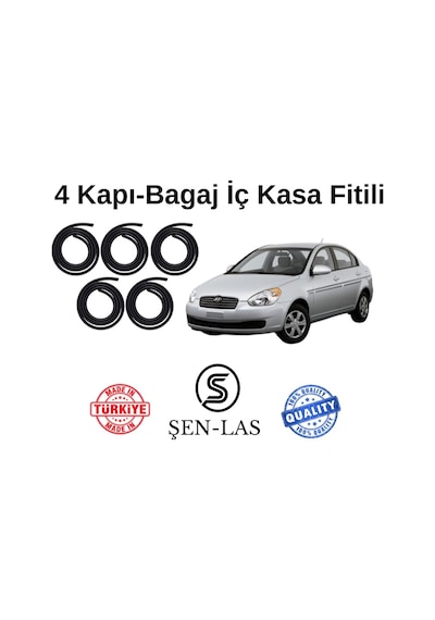 Hyundai Accent 2006-2012 Şen-las 4 Kapı + Bagaj Fitili Şl20311