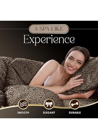 Elegance Seduction 1s51594 Saten İpeksi Derin Cep Kolay Bakım Makinede Yıkanabilir 1 Lastikli Çarşaf 1 Düz Çarşaf Ve 2 Yastık Kılıfı King Boy 4 Parça Leopar Hayvan Baskılı Çarşaf Seti, Kral, 50 x 22 Elegance Seduction 1s51594 Saten İpeksi Derin Cep Kolay Bakım Makinede Yıkanabilir 1 Lastikli Çarşaf 1 Düz Çarşaf Ve 2 Yastık Kılıfı King Boy 4 Parça Leopar Hayvan Baskılı Çarşaf Seti, Kral, 50 x 22