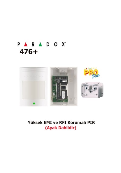 Paradox 476Pet+ Hareket Dedektörü Pir + Ayak - Analog Single