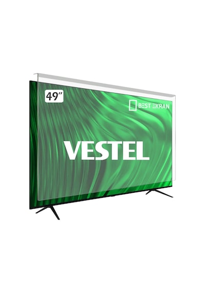Vestel 49fd7400 Tv Ekran Koruyucu - Vestel 49" İnç 124 Ekran Koruyucu Kırılmaz Paneli