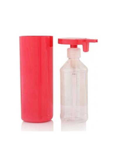 Buççin Online Mağaza Soft Pembe Şeffaf Akrilik Sıvı Sabunluk 250 Ml Belirtilmemiş Çok Renkli
