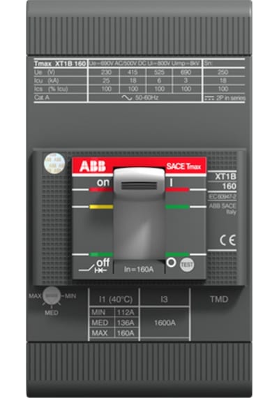 Abb 1Sda067413R1 Kompakt Şalter Xt1N Tmd 50A 36Ka