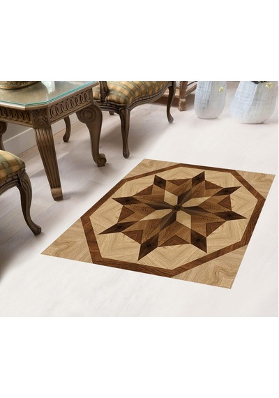 Yer Kaplama Zemin Kaplama Folyosu Dekoratif Folyo 65x65 Cm 17.model