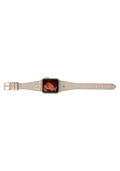 Apple Watch Uyumlu Deri Kordon 38-40-41mm Slim Rgtr Erc3