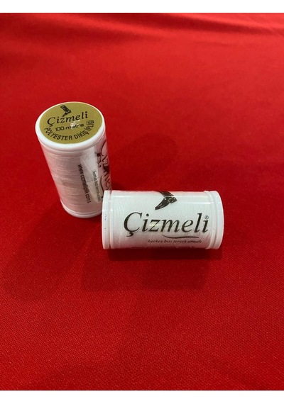Beyaz Dikiş İpliği Küçük Makara 100m