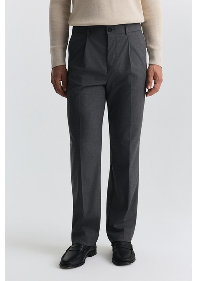 Antioch Regular Fit Pileli Pantolon Gri