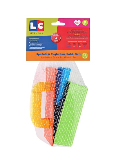 Lc Oyuncak Spatula ve Tuğla Kum Kalıbı