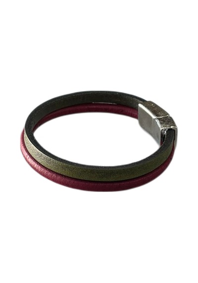 Lnleather Özel Tasarım Butik Üretim Elyapımı Unisex Deribileklik Bordoyeşil Çok Renkli