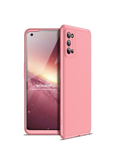 Realme 7 Pro Kılıf Zore Ays Kapak Rose Gold