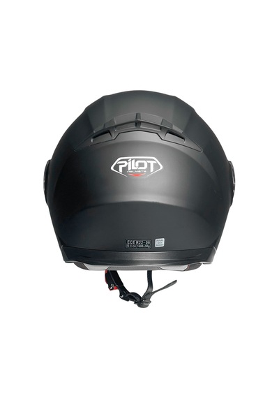 Pilot Road II Sv Çene Açılır Kask Mat Siyah