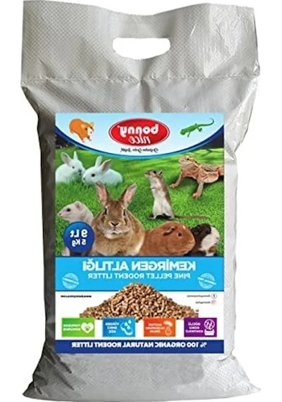 Doğal Pelet Ginepig Kafes Altlığı - 5 Kg