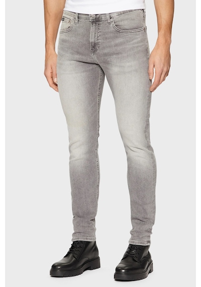 Calvin Klein Erkek Kot Pantolon J30j326562 1bz Gri Gri