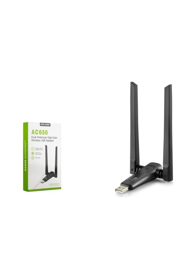 Pıx-lınk Uac23d Usb Wıfı Adaptor Dual Anten Ac650 2.4ghz&5ghz Rtl