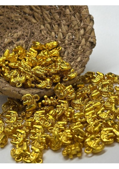 Fengshui Gold Fil Figürü 18 K