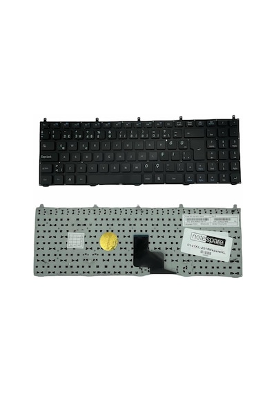 Exper İle Uyumlu A5b-c10, A5b-c12, A5b-c44, A5b-r18 Notebook Klavye Siyah Tr