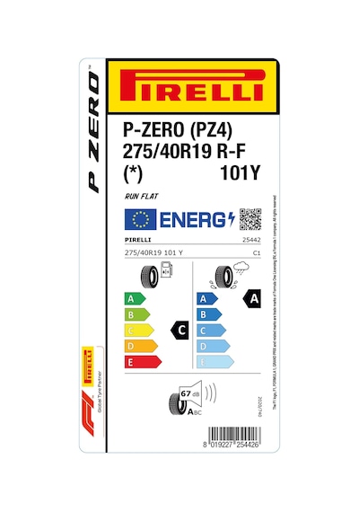 Pirelli 275/40r19 101y Rft P Zero Yaz Lastiği 2023