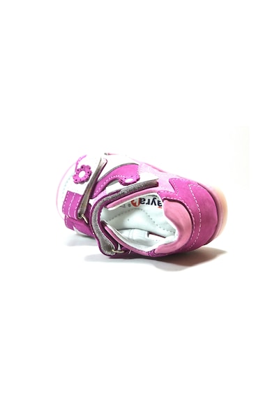 Bayrak 2010 Hakiki Deri Pembe Ortopedik Kız Bebek Sandalet Pembe