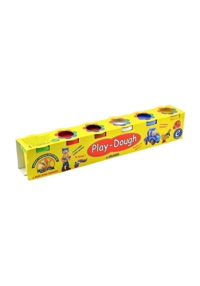 Kutulu 6 Lı Heroes dough Oyun Hamuru