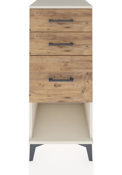 Hyperion Komodin 3 Çekmeceli 44x44x106 Aytaşı-çam Aytaşı