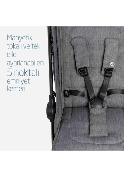 Maxi-Cosi Eva Otomatik Katlanan Kompakt Seyahat Sistem Olabilen Bebek Arabası