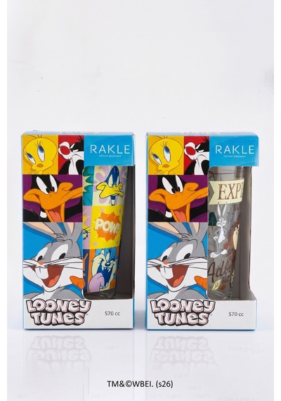 Looney Tunes 2'li Meşrubat Bardağı Seti 570 Cc Renkli