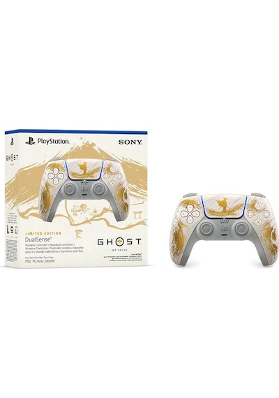Ps5 Dualsense Kablosuz Kontrol Cihazı Ghost Of Yotei Limited Altın Sürüm