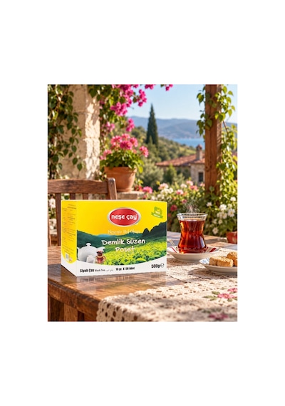 Neşe Çay Siyah Demlik Poşet Çay 50 x 10 G
