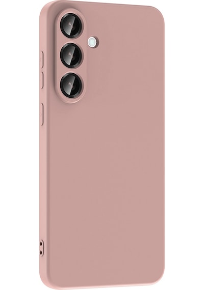 Samsung Galaxy Uyumlu S25 Fe Kılıf Mkst Mara Lansman Kapak - Siyah Siyah