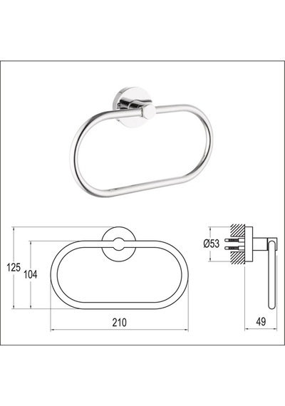 Kale D100 Banyo Aksesuar Seti 5 Parça Kaliteli Set 7517799055 Krom